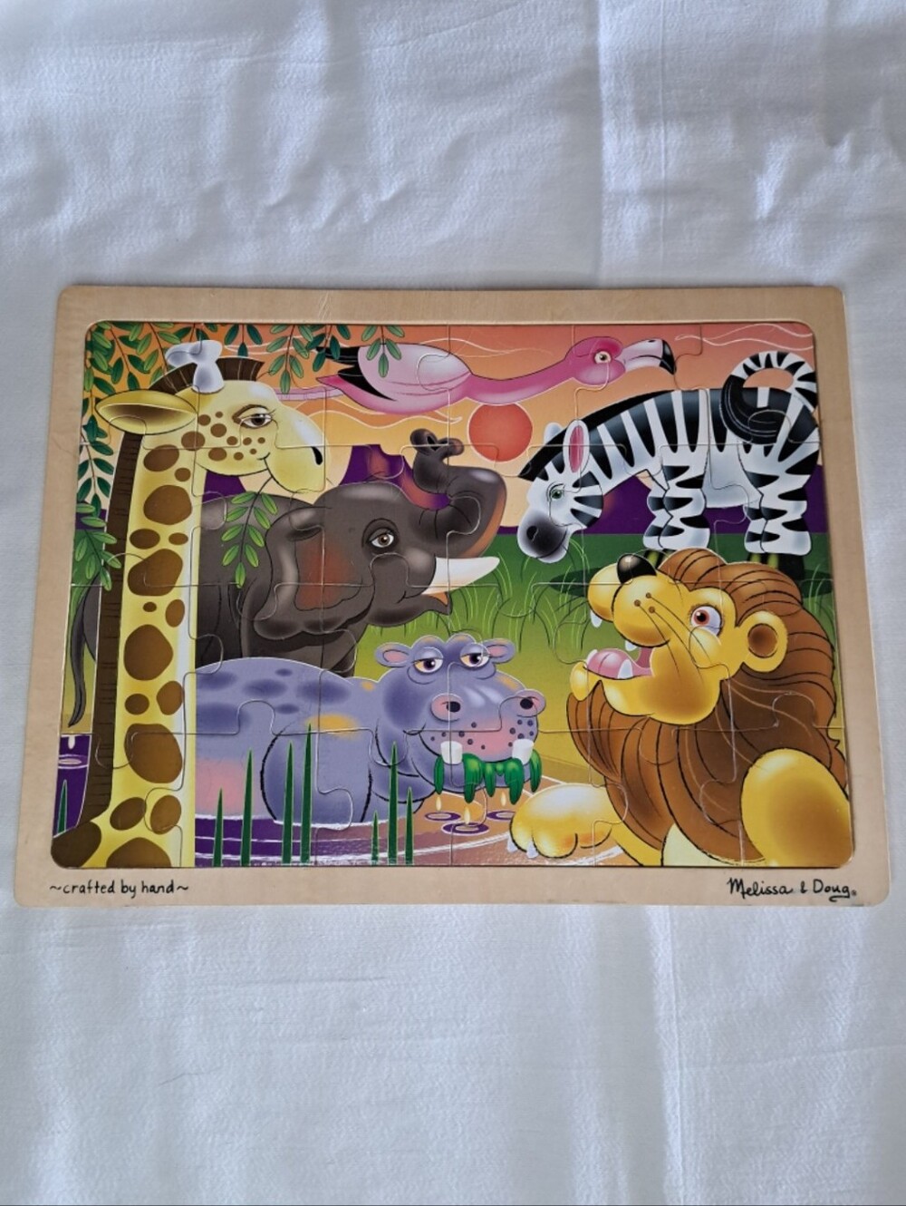 Melissa & Doug 24 Piece Wooden Puzzle